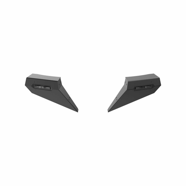 Attica 4X4 Modular Bumper Wings - Black ATTFB01A102-1-BX